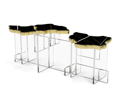 Table d’appoint Nero Obsidian XL