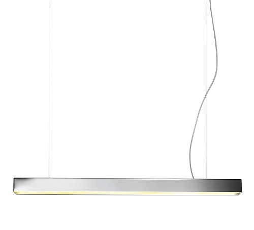 Nikkel LED staafhanglamp