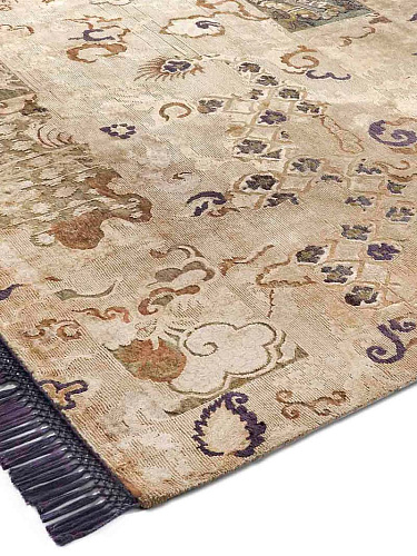 Tapis de luxe noué à la main Dragon