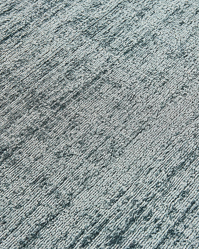 Tapis en soie de banane bleu poudre