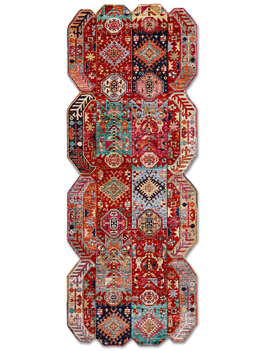 Tapis de luxe fait main Multishape