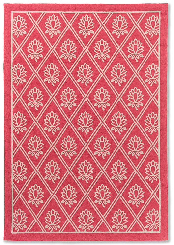 LA Porchester klaprood outdoor vloerkleed
