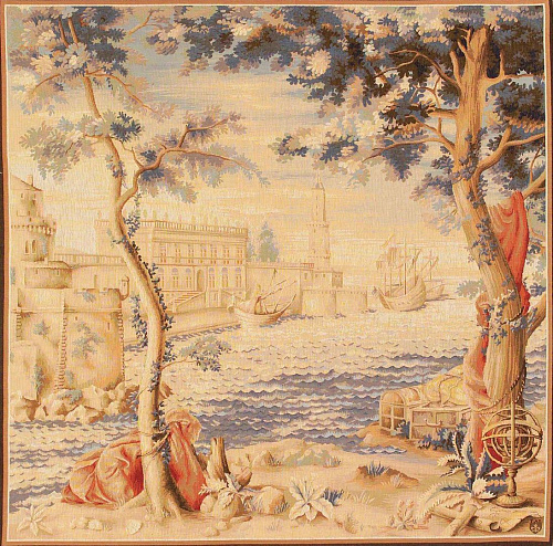 De haven wandtapijt