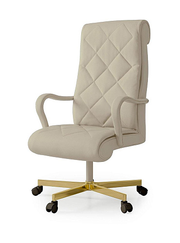 Fauteuil de bureau en cuir haut Secret Love
