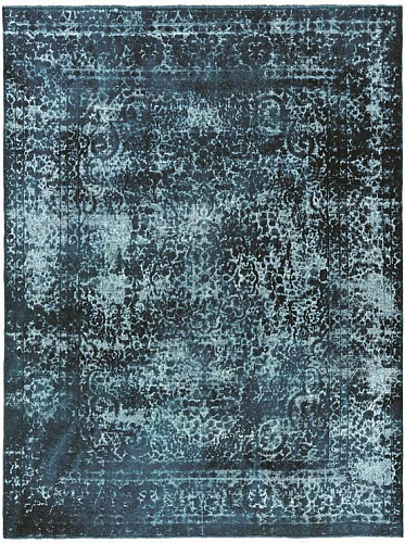 Indigo vintage vloerkleed