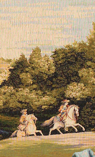 Tapisserie murale Grand château Bellevue