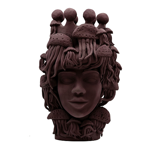 Moorkop handgemaakte sculptuur