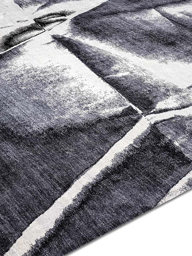 Black & White luxe vloerkleed