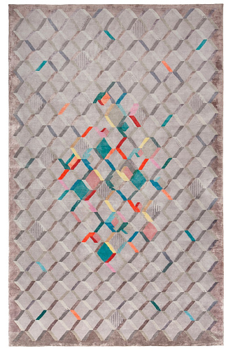 Tapis tissé main Labyrinth