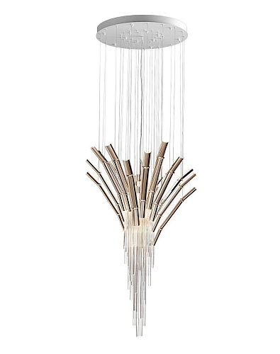 Moderne bamboe cascade kroonluchter