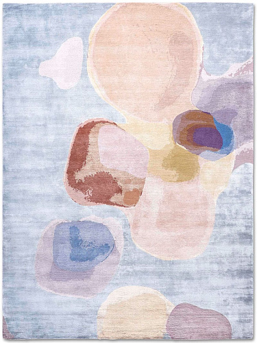 Tapis de luxe fait main Pastel