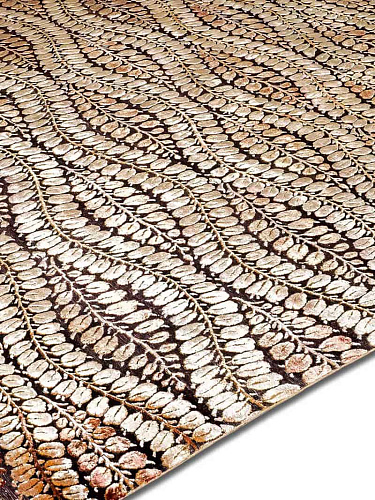 Tapis de luxe fait main All Gold
