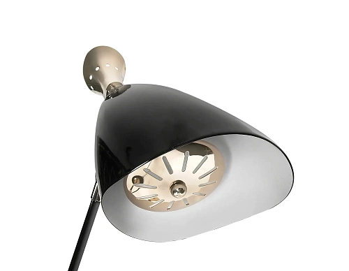 Lampadaire Duke noir