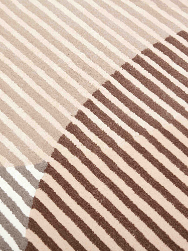 Tapis design tissé main Smoked Wood