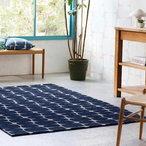 Tapis Little Lohko indigo