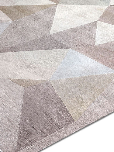Super luxe handgeknoopt vloerkleed