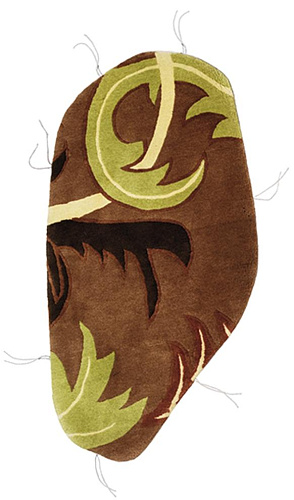 Tapis design tissé main Geo Art Nepal