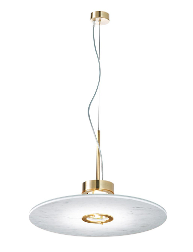 Marmeren schijf hanglamp