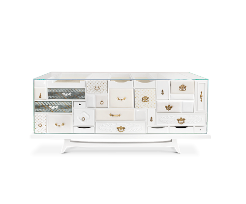 Buffet Miro blanc