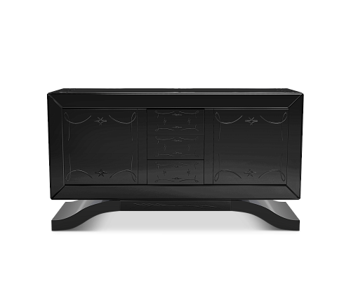 Cosmopolitan zwart dressoir
