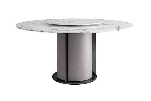 Ronde marmeren tafel 160