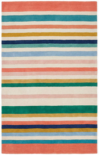Striped Spectrum Blue vloerkleed