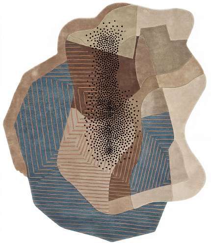 Textured Figure Cut vloerkleed