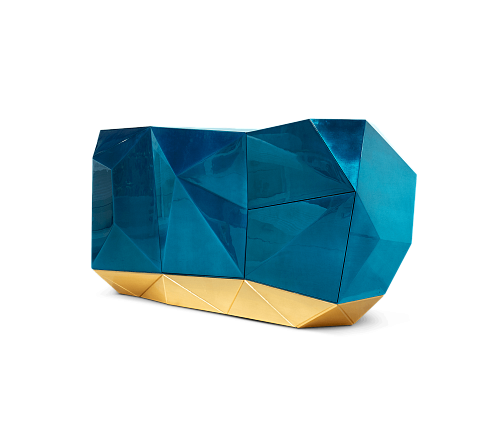 Prism blauw dressoir