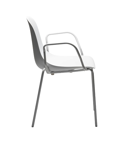 Gotham P witte stoel (set van 2)