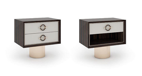 Table de nuit artisanale Dylan