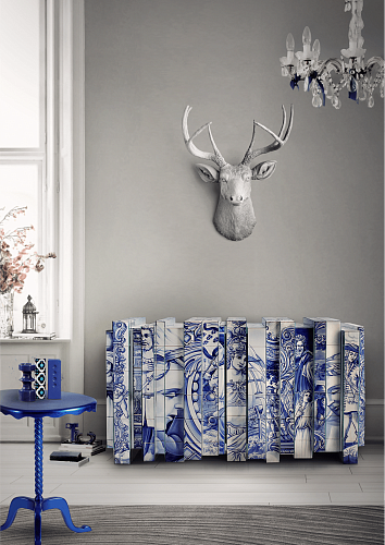 Classic Ottoman bijzettafel