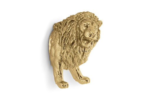 Poignée décorative Lion féroce