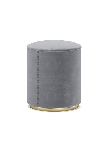 Pouf gris Adam