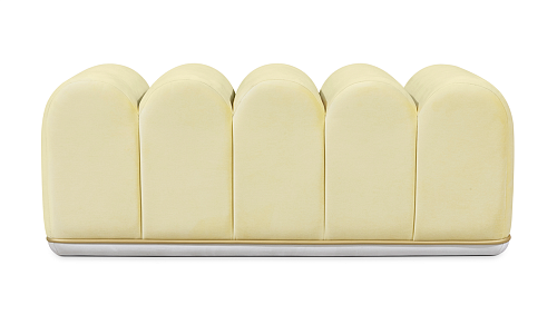 Banc Tourbillon sucré jaune