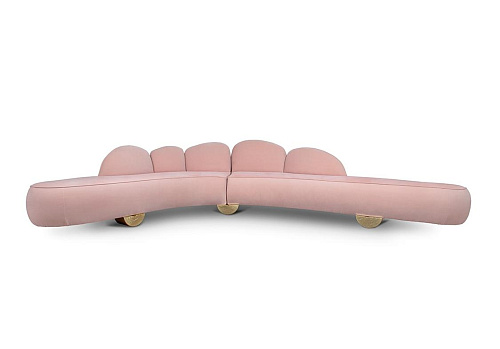 Luxe roze bank