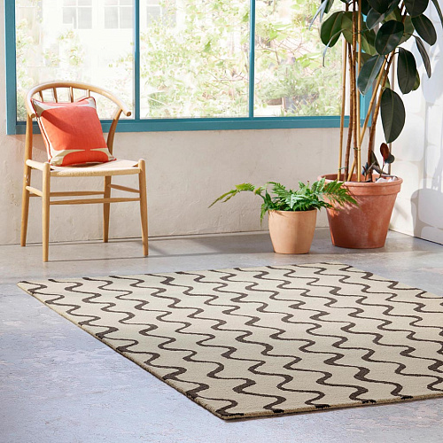 Tapis Ribbon charbon