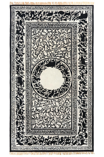 Tapis tissé main Paradise Birds
