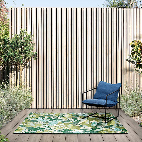 Tree Tops groen outdoor vloerkleed