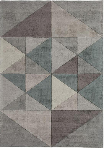 Triangles multi handgetuft vloerkleed