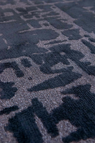Blue Marine rond vloerkleed
