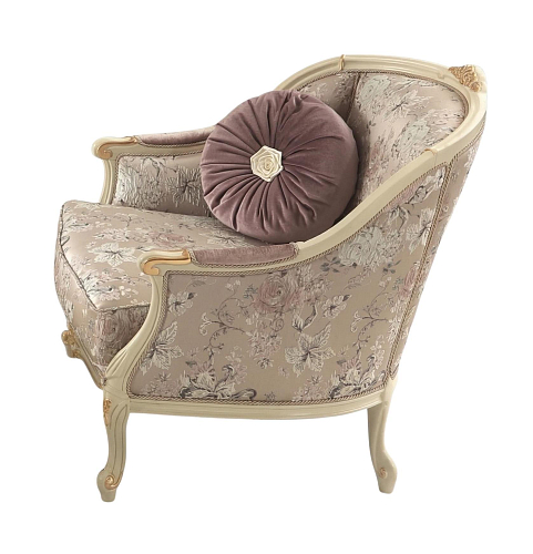 Fauteuil d'accent classique Rosa