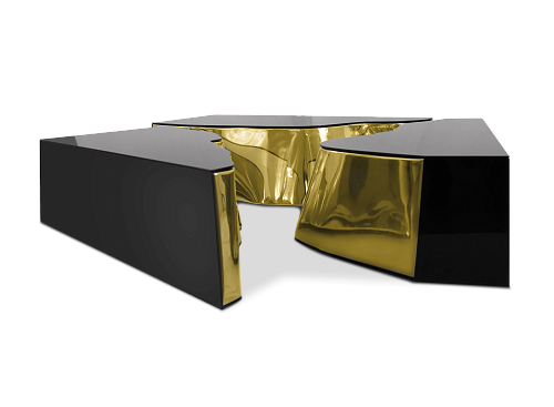 Fissure zwart goud centertafel