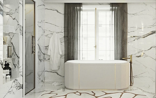 Baignoire Soak Regal blanche