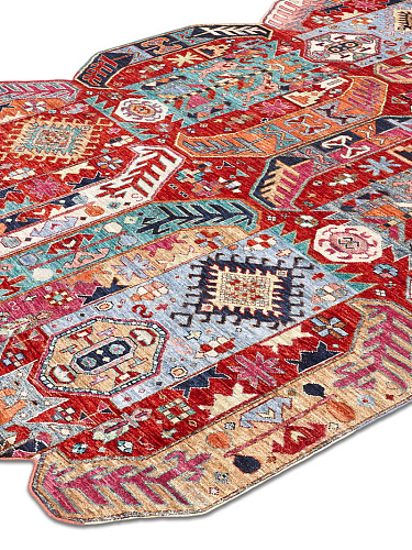 Tapis de luxe fait main Multishape