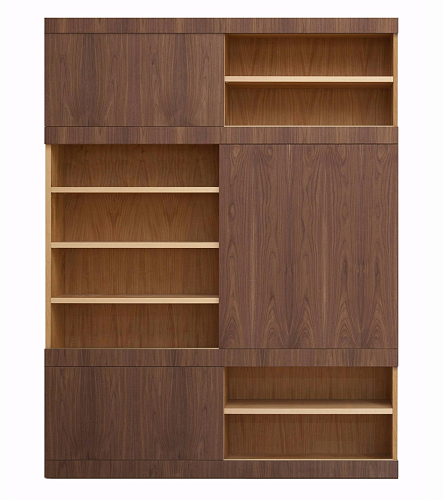 Bibliothèque en bois Maschera