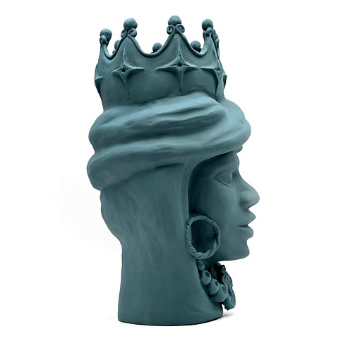 Moorkop handgemaakte sculptuur