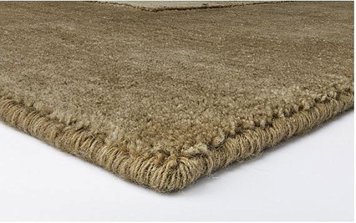 Border goud vloerkleed