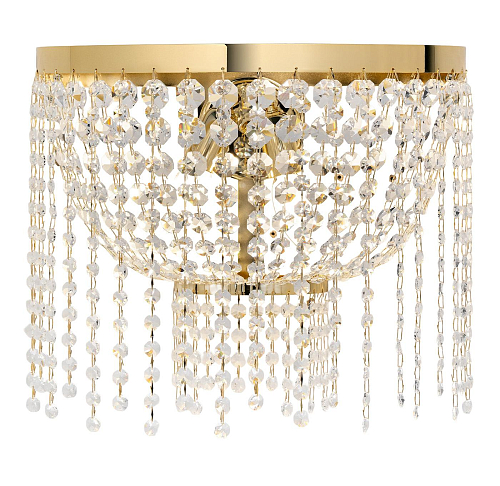 Empire kristallen wandlamp