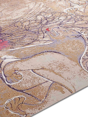 Two Lions handgeweven vloerkleed