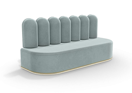 Pluizige wolk II knuffel bank